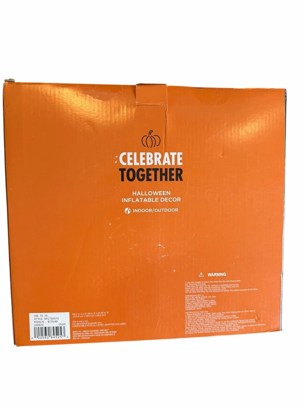 Celebrate Together new foot